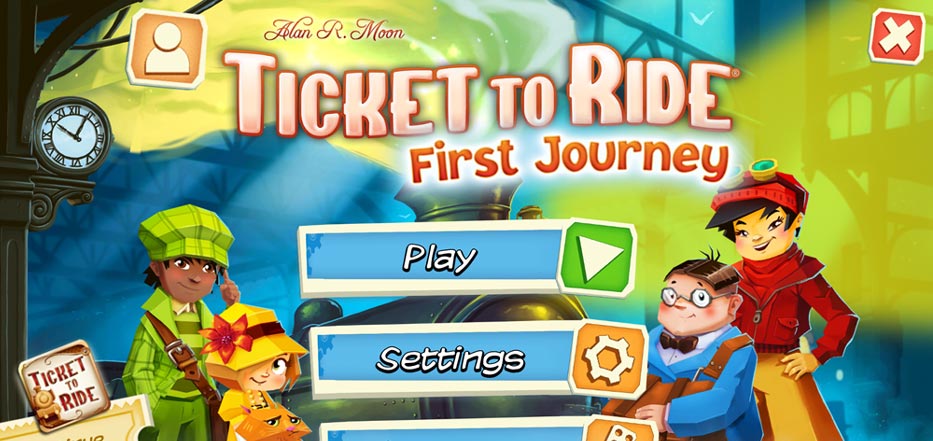 Review: Ticket to Ride: First Journey App