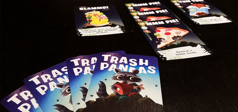 Trash Pandas cards