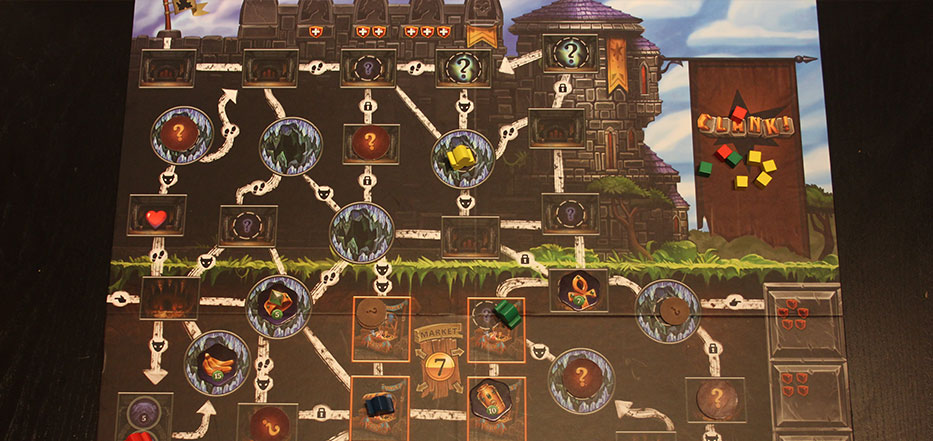 Clank! map overview