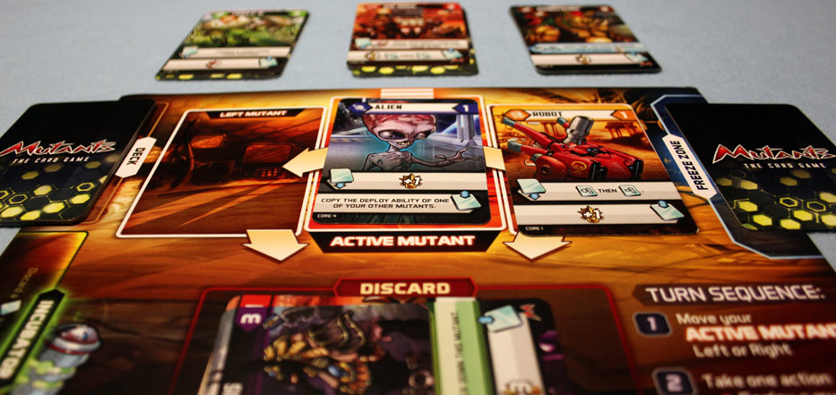 Mutants Arena player board