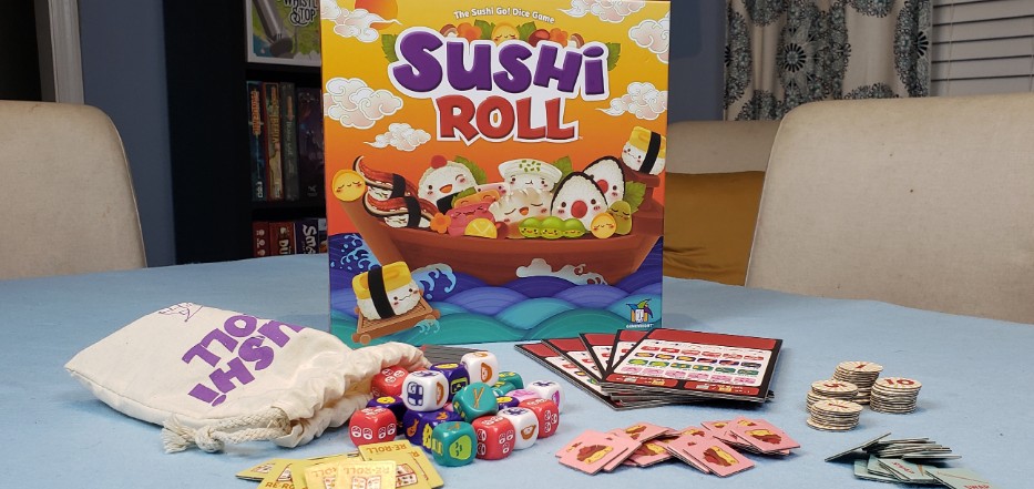 Sushi Roll Board Game SEALED UNOPENED FREE SHIPPING 