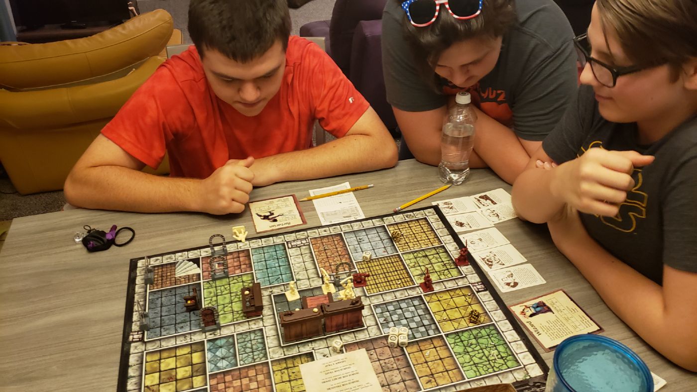 HeroQuest with my son and his cousins