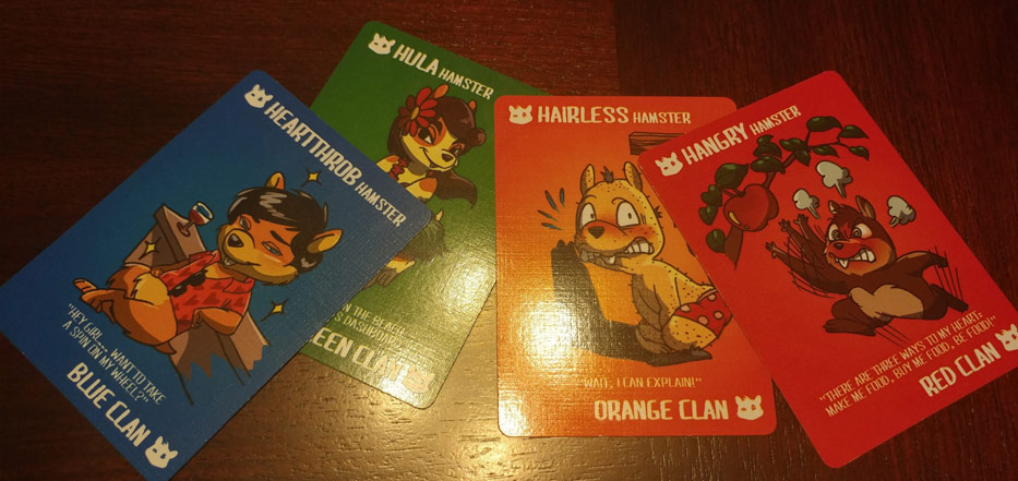 Gyrating Hamsters cards