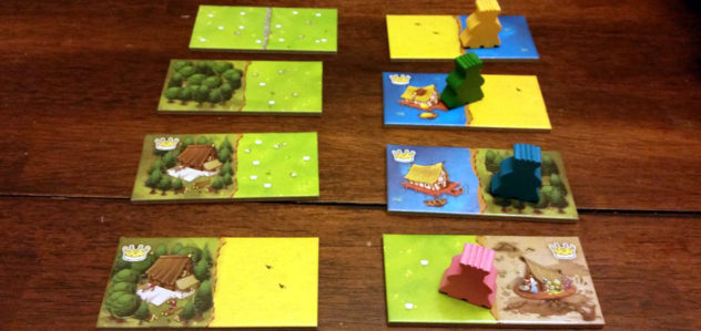 Turn order in Kingdomino