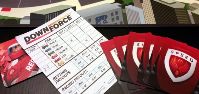 Downforce player sheet