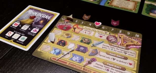 Tiny Epic Quest - Player card