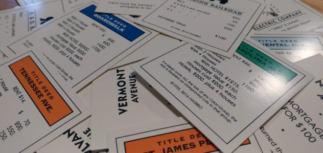 Monopoly deeds