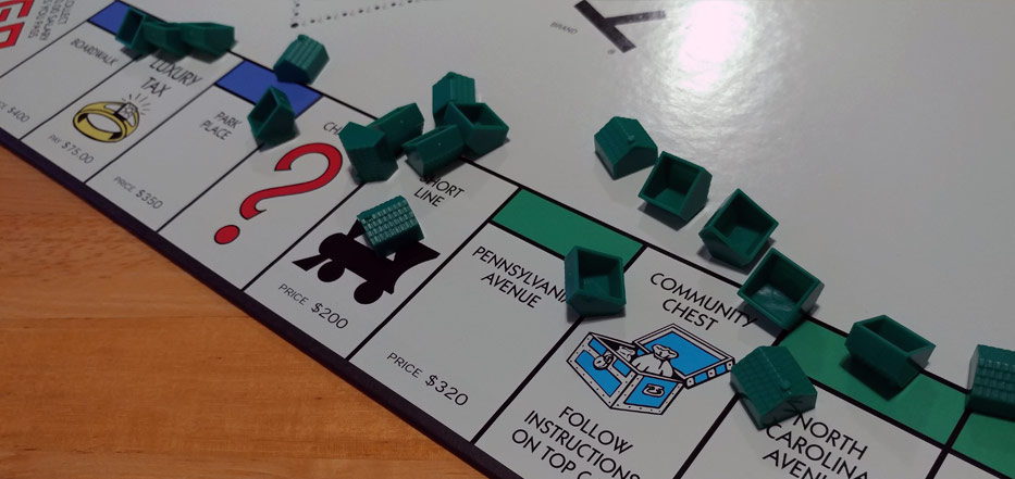 monopoly rules houses