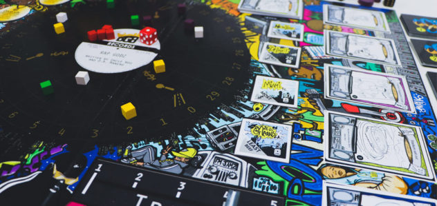 Rap Godz board layout