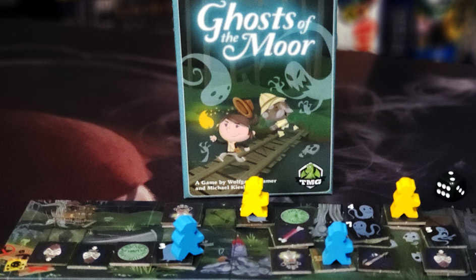 Ghosts of the Moor game board