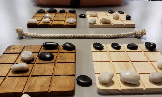 Shobu board layout