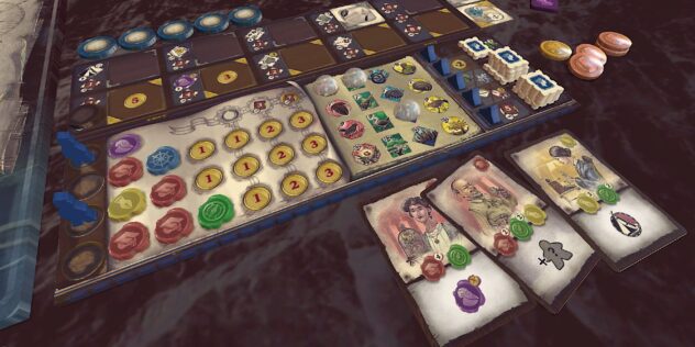 Darwin's Journey player boards