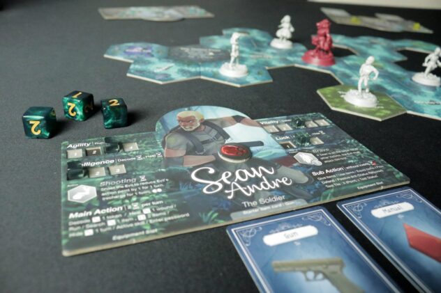 Victim - Sean's player board