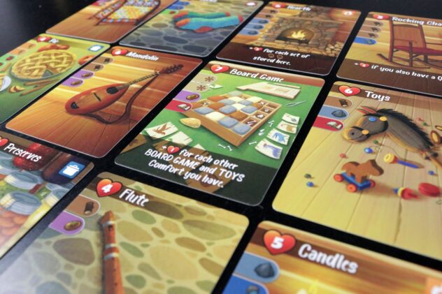 Creature Comforts cards