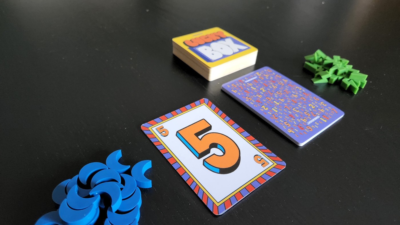 Super Mega Lucky Box - number cards