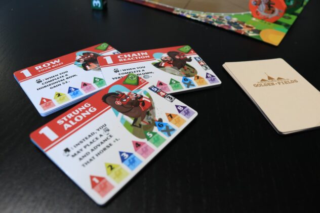 Long Shot the Dice Game - horse decks