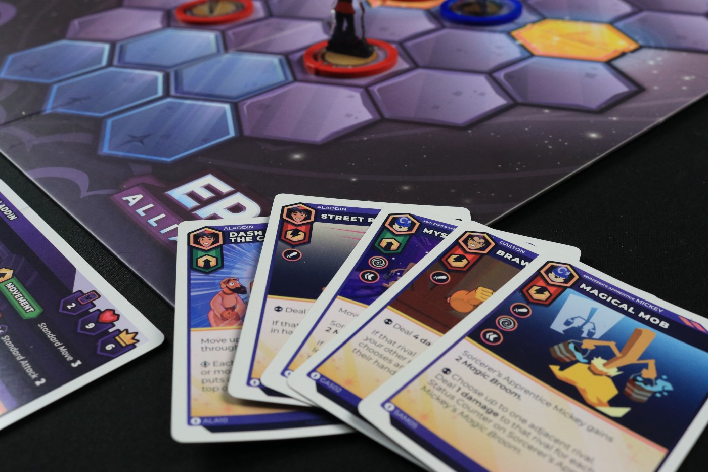 Disney Sorcerer's Arena: Epic Alliances - player cards