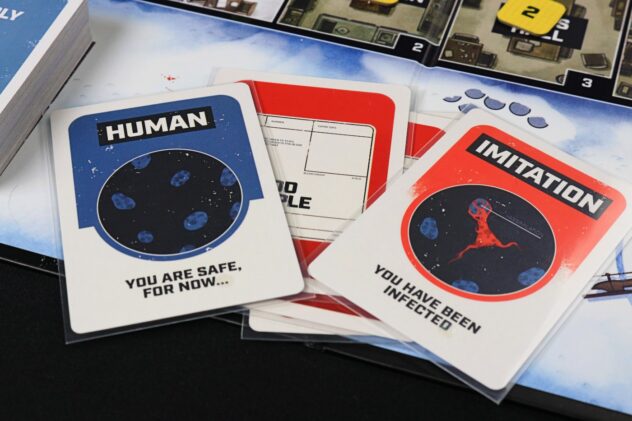 The Thing: Infection at Outpost 31 blood samples