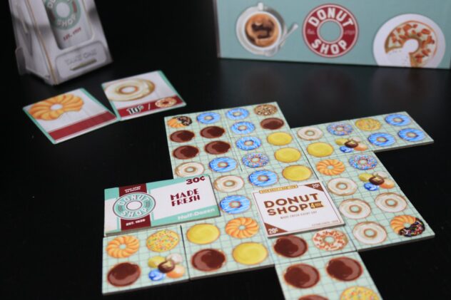 Donut Shop - the donut case