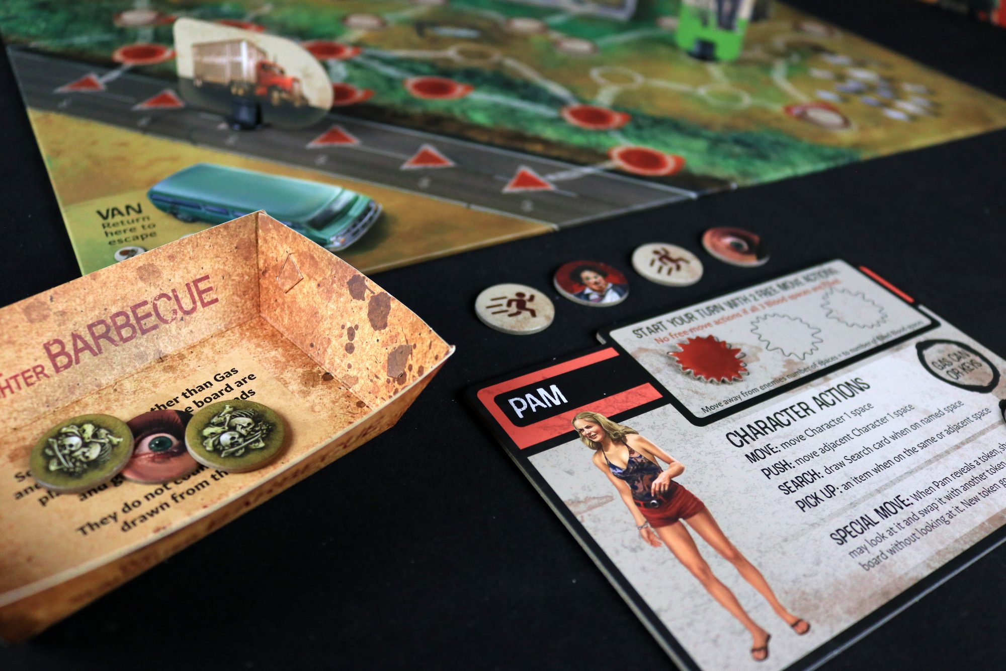 The Texas Chainsaw Massacre Board Game - active player