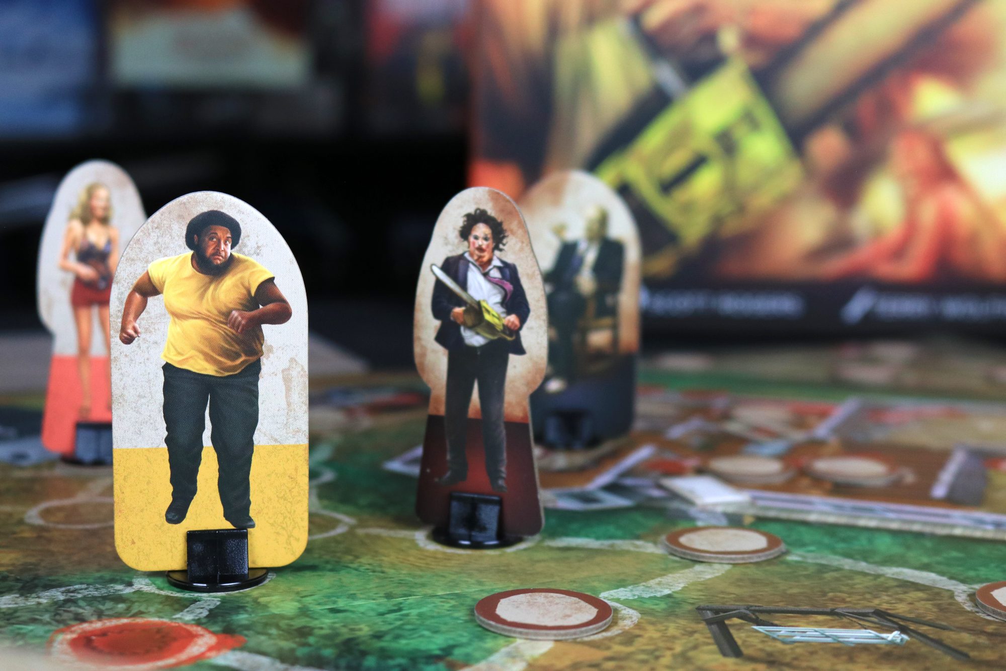 The Texas Chainsaw Massacre Board Game - Leatherface chase