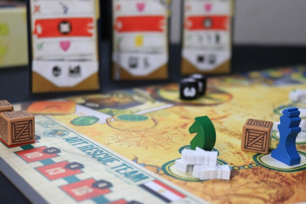 The A.R.T. Project - cards and central board