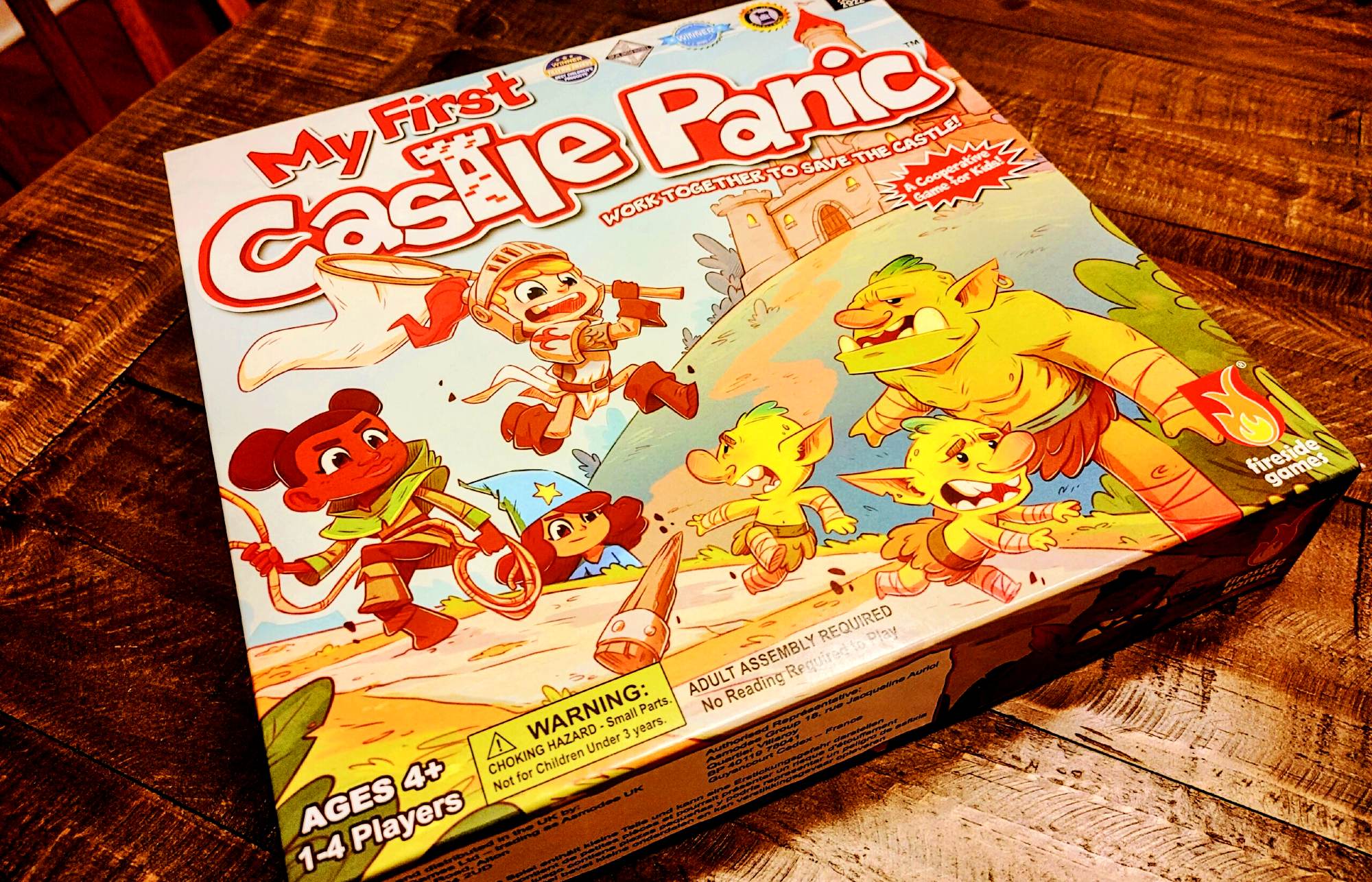 CASTLE PANIC Tower Defense Board Game Fireside Games Complete