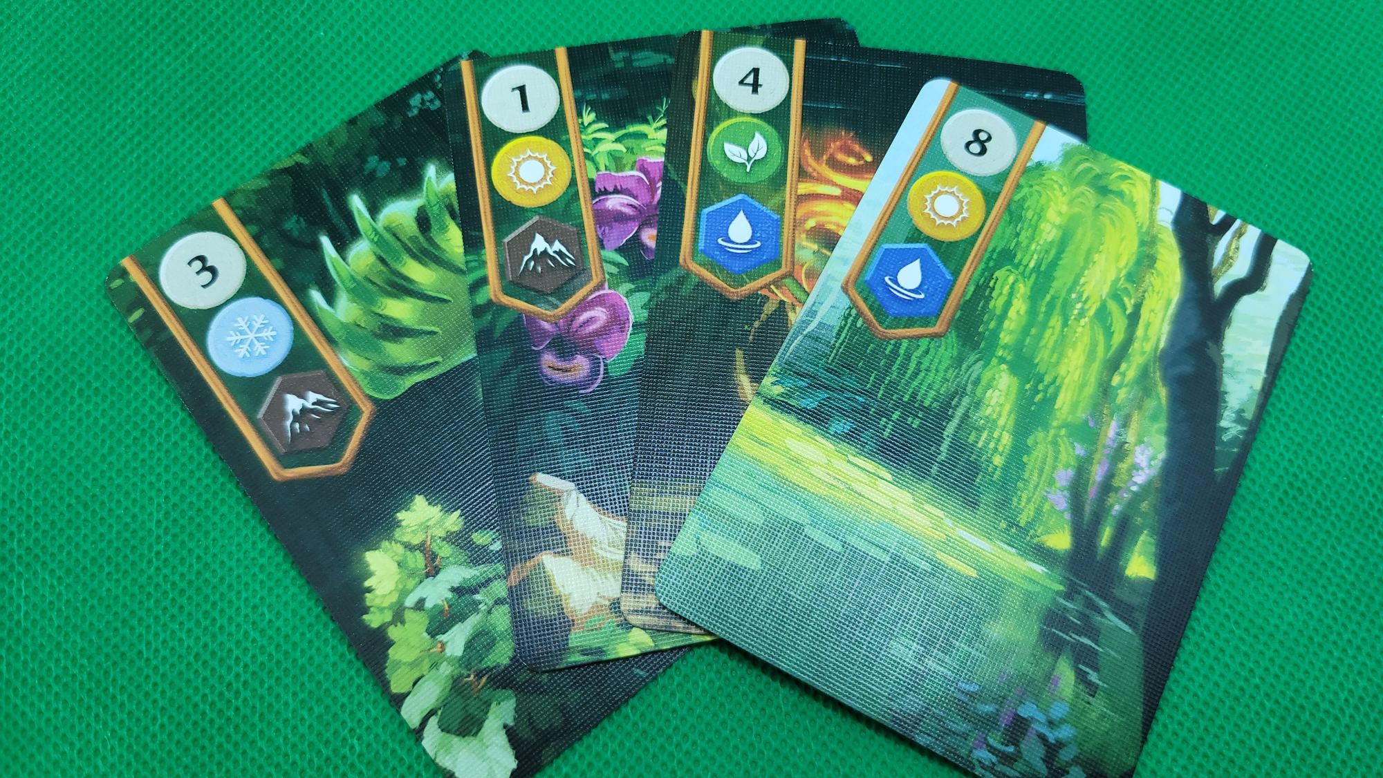 Four Forests player hand