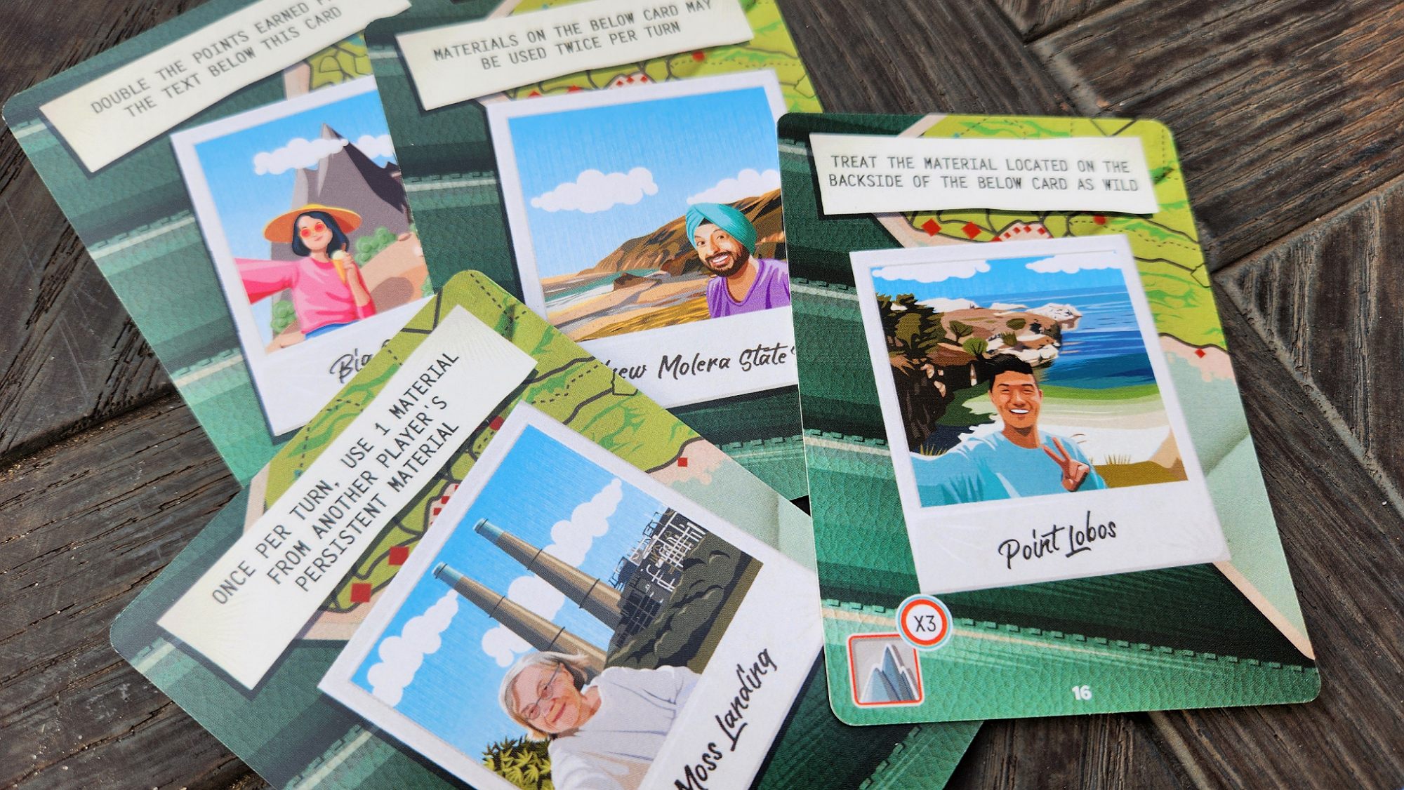 Big Sur - Landmark cards