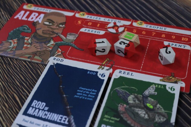 Deep Regrets - player board