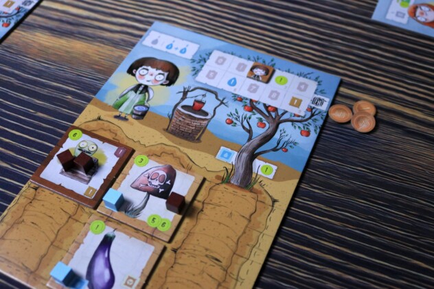 La Familia Hort - asymmetric player board