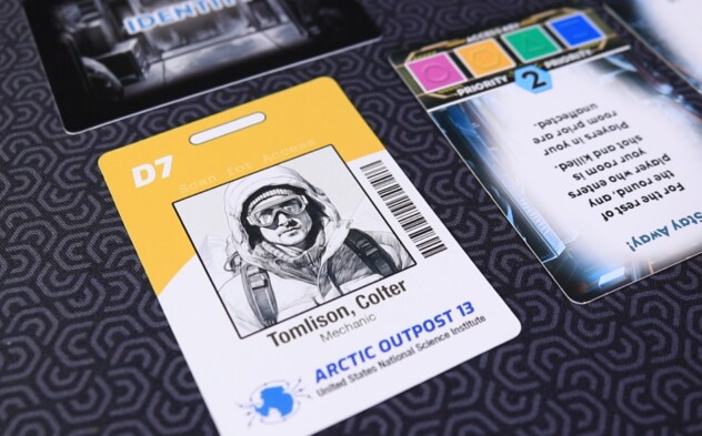 This Game is Killer: Frozen Horror - player id card
