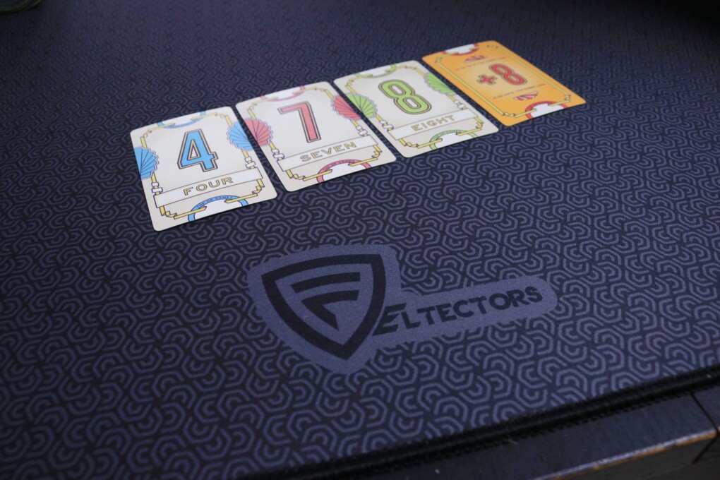 Feltectors black gaming mat with logo