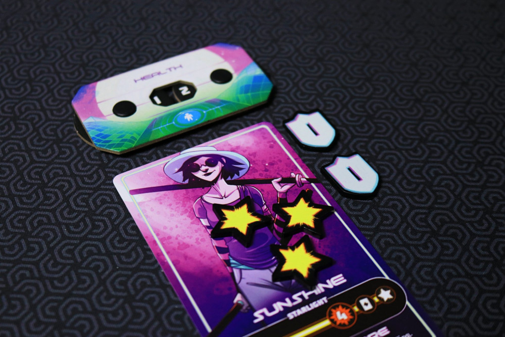 Neon Reign - Sunshine hero card