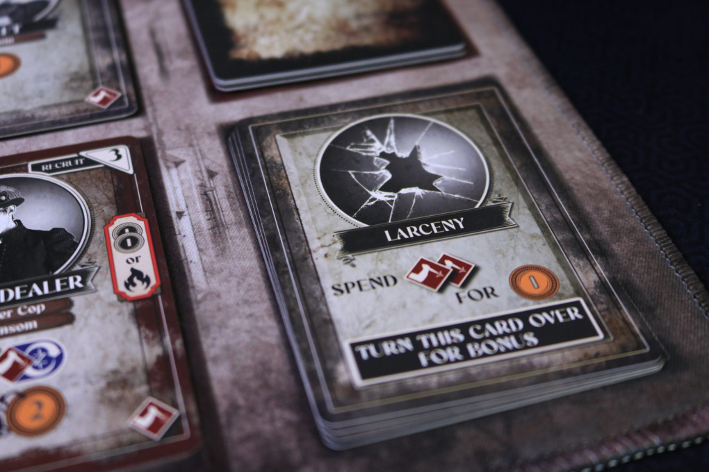 Dark Heists - larceny card