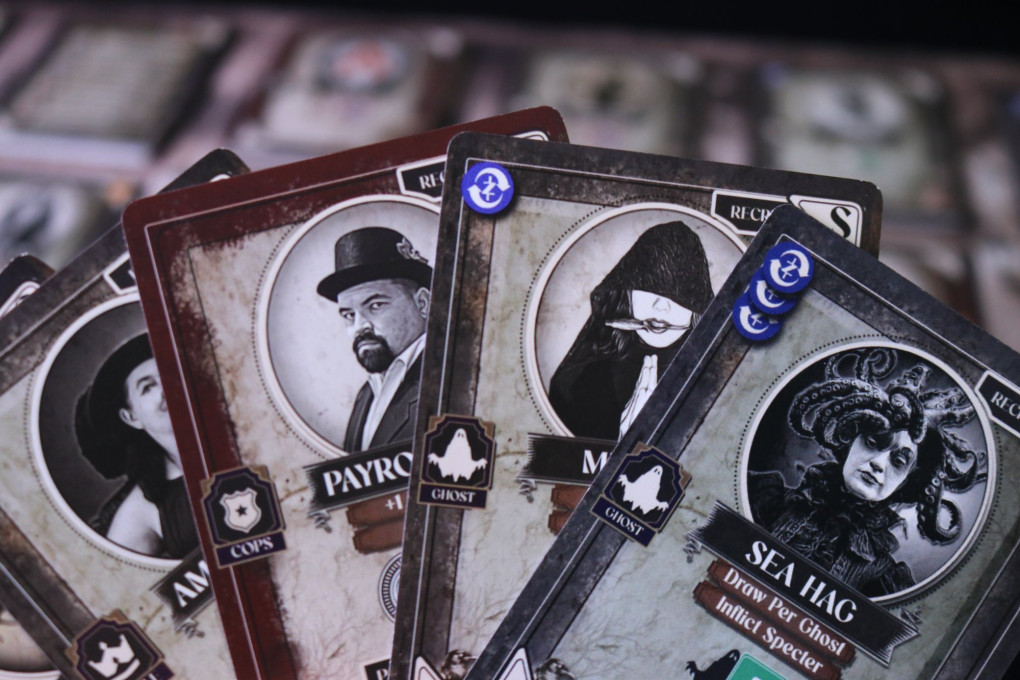 Dark Heists - player hand