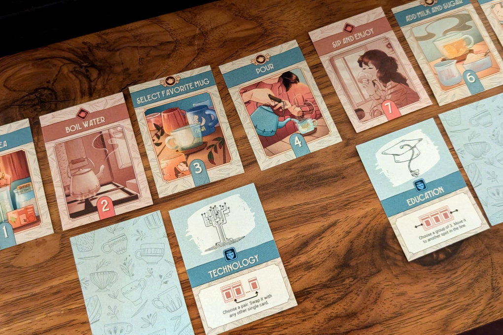 A Nice Cuppa - mid-game solo play