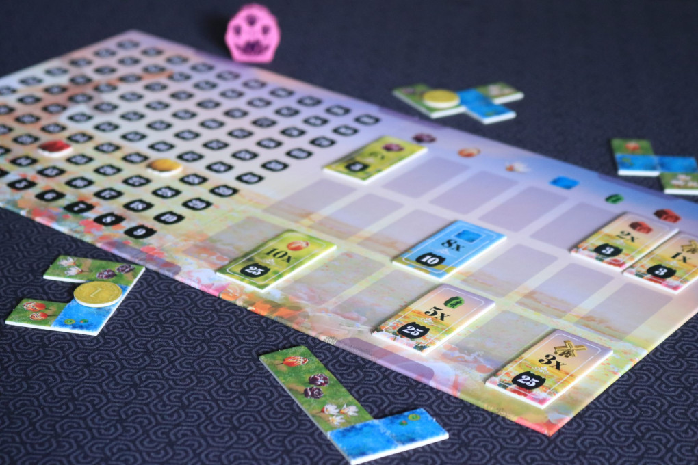 Frosted Blooms - central board