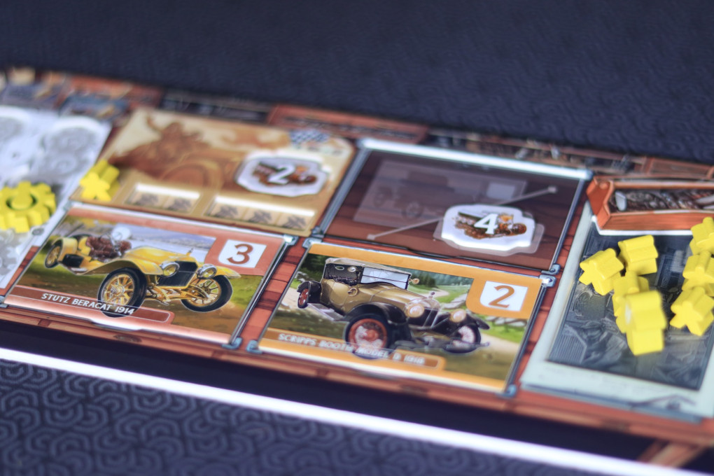 Kraftwagen - player board