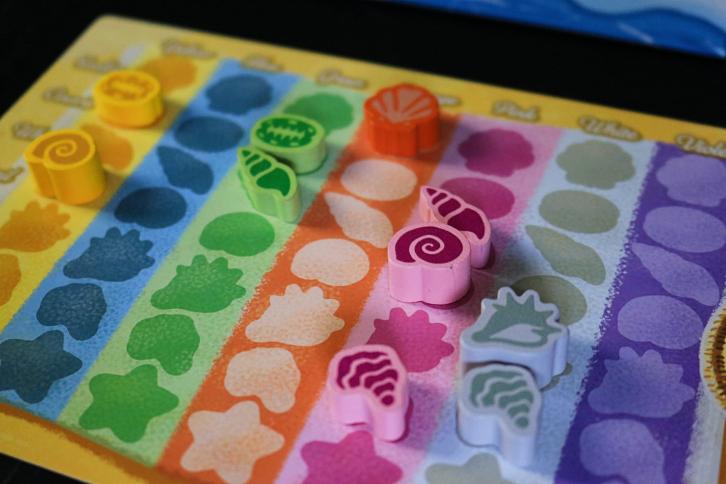 Seashells - player board