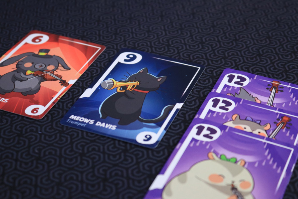 Pet Quartet - player tableau
