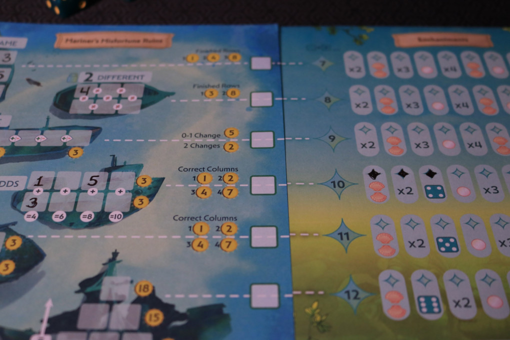 Reef and Ruins - enchantments sheet