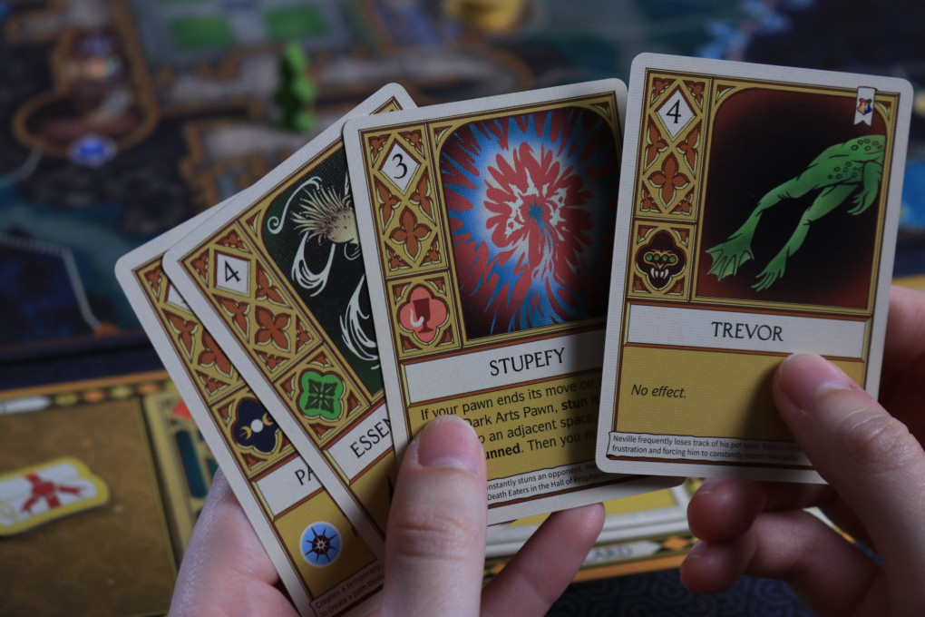 Defenders of Hogwarts - player hand