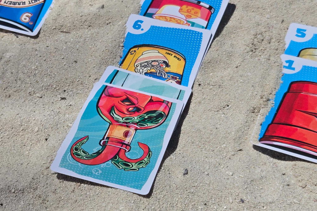 Cup the Crab - octopus card
