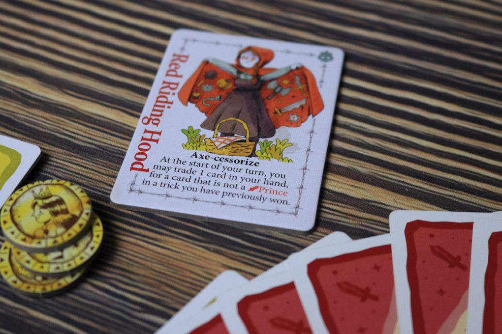 Zombie Princess - Little Red Riding Hood card
